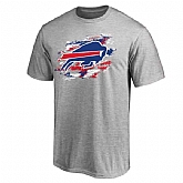 Men's Buffalo Bills NFL Pro Line True Color T-Shirt Heathered Gray,baseball caps,new era cap wholesale,wholesale hats